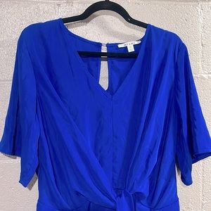 Miami royal blue blouse